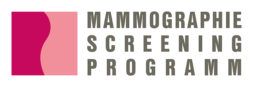 Logo mammographie screening programm